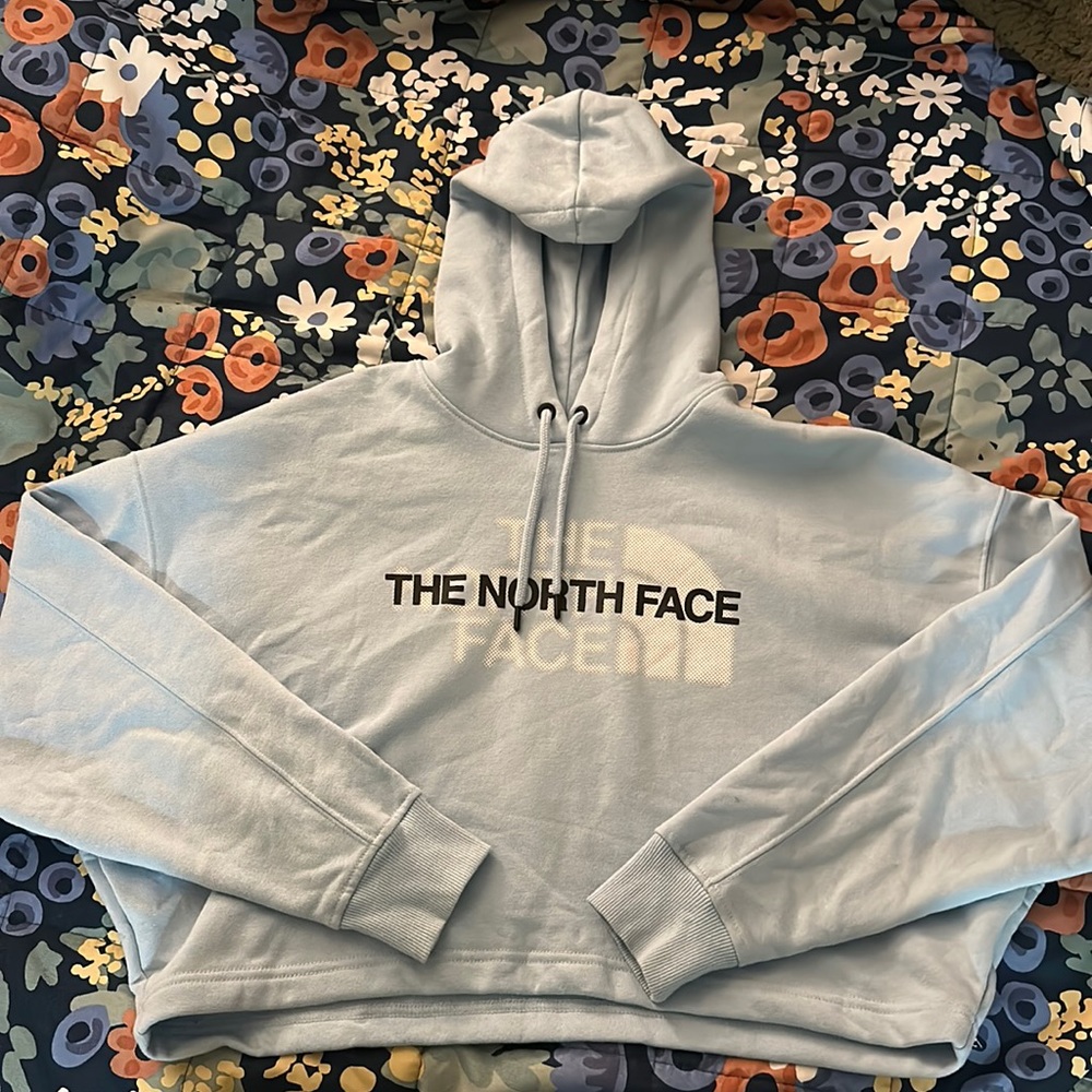 The North Face CROPPED hoodie.